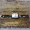 Vintage Stanley England No: 151 Adjustable Flat Faced Spokeshave - Good Condition
