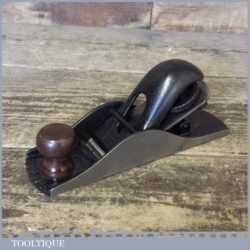 Vintage Early Stanley No: 120 Adjustable Block Plane - Fully Refurbished