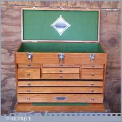 Gerstner International 24” Red Oak Hobbies Or Precision Tool Chest