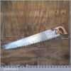 Vintage One Man Greenwood Logging Saw Sheffield - Original Condition