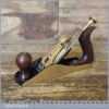 Vintage Brass GTL Smoothing Plane With Norris Style Adjuster - Fully Refurbished