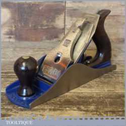 Vintage Record Stay Set (SS) England No: 04 ½ Wide Bodied Smoothing Plane - Fully Refurbished
