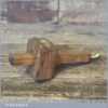Vintage Rosewood And Brass Mortise Gauge With Screw Adjuster - Fully Refurbished