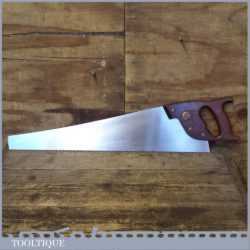 Vintage 23 1/2” Spear And Jackson Superior No: 88 Cross Cut Saw - Hardwood Handle 6 TPI