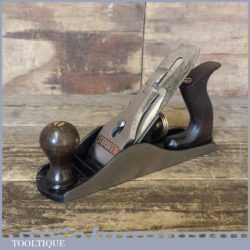 Vintage Stanley England No: 4 Smoothing Plane With Original Iron - Fully Refurbished