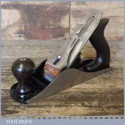 Vintage Stanley England No: 4 Smoothing Plane With Original Iron - Fully Refurbished