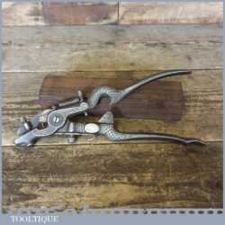 Very Rare Large Antique GARANTOSKA FIX: 11 German Saw Set D.R Patented Tool