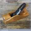 Vintage Marples Transitional Beech Wood Smoothing Plane - Good Condition