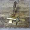 Rare Blanchard Paris Brass Leatherworking Cutting Tool - Good Condition