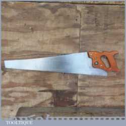 Vintage Tyzack Turner Nonpareil No: 154 Cross Cut Panel Saw 7 TPI - Sharpened