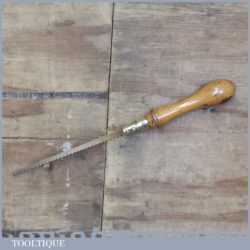Vintage Beech Wood Pad Saw - Sharpened Ready For Use
