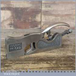 Vintage Record No: 042 Shoulder Rabbet Plane - Fully Refurbished