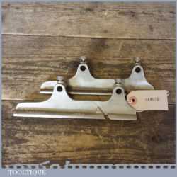 Rare Pair Record No: 8H & 8R Hollow & Round Fences For Record 405 Combination Plane