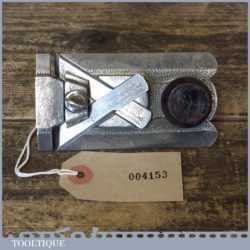 Vintage Record No: 2506 Side Rabbet Plane With Depth Guide - Good Condition