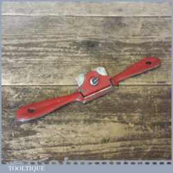 Vintage Record No: A63 Woodworking Spokeshave With Convex Sole