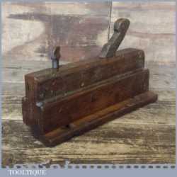 Rare Antique 18th Century Moving Fillister Plane By Gabriel