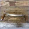 Vintage Pexto Drawknife With 10” Convex Cutting Edge - Sharpened Honed