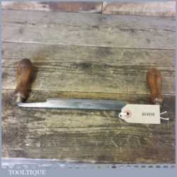 Vintage Marples & Sons Hibernia Works Drawknife 6” Cutting Edge - Sharpened Honed