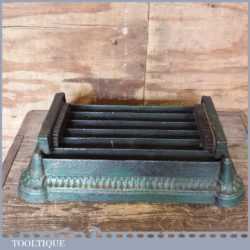 Scarce Antique Victorian 20” x 12” Cast Iron Boot Scraper Or Shoe Grate