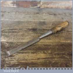 Vintage Robert Sorby (Kangaroo Brand) 5/8” Wide Bevel Edge Socket Chisel - Sharpened And Honed