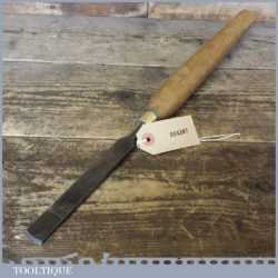 Vintage ¾” (17mm) Heavy Duty Woodturning Curved End Scraper Chisel - Sharpened