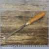 Vintage I Sorby 3/8” (10mm) Wide Straight Gouge Chisel - Sharpened And Honed