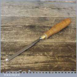 Vintage I Sorby 3/8” (10mm) Wide Straight Gouge Chisel - Sharpened And Honed