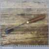 Vintage 1/4” Wide Herring Bros London Wood Carving Gouge Chisel - Sharpened