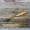 Vintage 3/16” Wide SJ Addis No: 11 Wood Carving Gouge Chisel - Sharpened