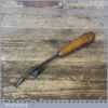 Vintage ½” Henry Taylor Acorn Wood Carving Reverse Spoon Gouge Chisel - Sharpened