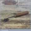 Vintage Herring Bros London 5/32” Wide Box Ended Spooned Wood Carving Chisel