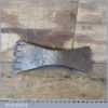 Rare Antique & Primitive Hand Forged Axe Head With One Edge Toothed - Good Condition