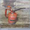 Vintage Used Wesco Thumb Pump Action Oil Can