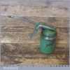 Vintage Used Wesco Pump Action Oil Can