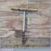 Vintage Gilpin 1 ¼” Timber Framing Auger Bit With Wooden Handle