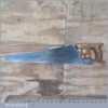 Vintage 21” Henry Disston Philadelphia Cross Cut Panel Saw 10 TPI - Sharpened