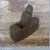 Antique Beech Wood Toothing Block Plane - Ward & Payne Iron