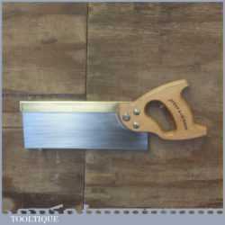 Spear And Jackson 10” Brass Back Saw With 15 TPI - Fully Refurbished