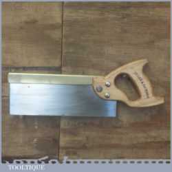 Spear And Jackson 10” Brass Back Saw With 15 TPI - Fully Refurbished