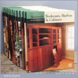 Woodsmith Custom Woodworking Book – Bookcases Shelves and Cabinets