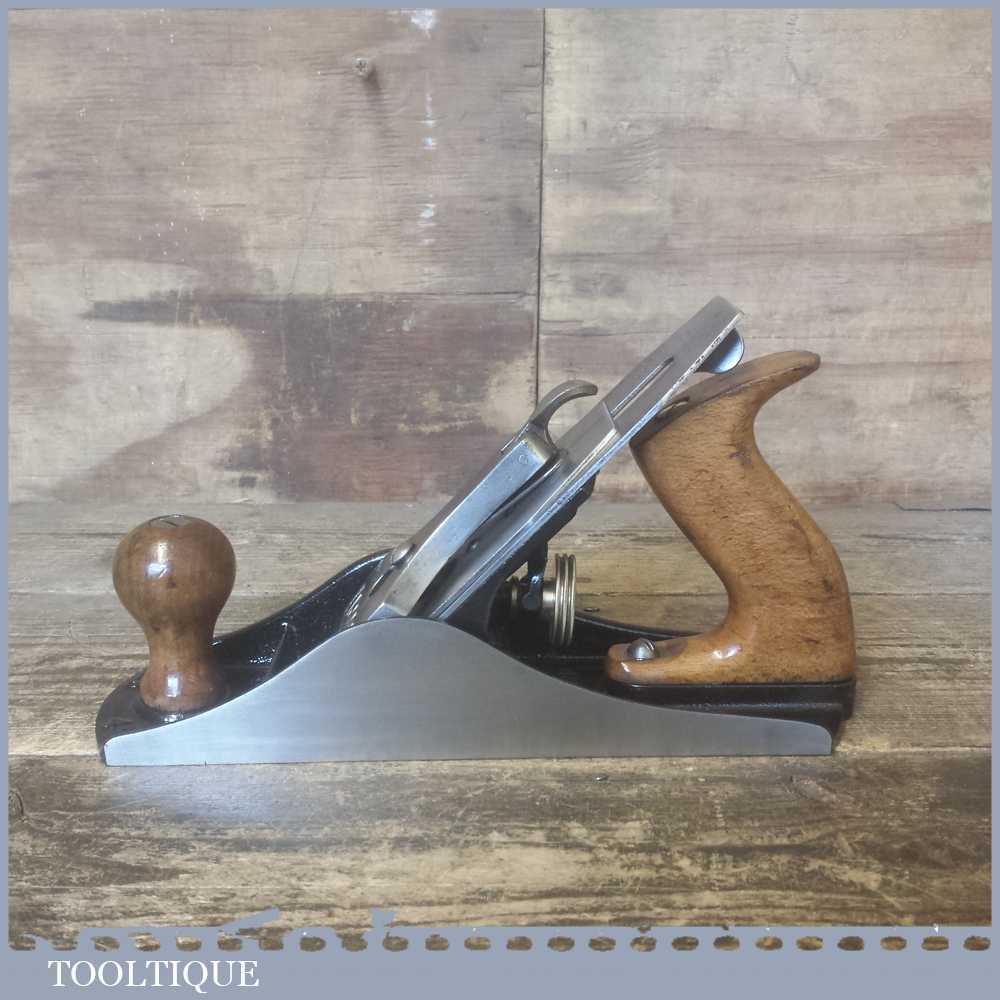 Vintage Stanley Acorn No: 4 ½ Wide Bodied Smoothing Plane – Fully ...