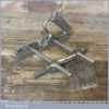 Vintage Record No: 44 Combination Plough Plane With 8 Cutters - Good Condition