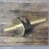 Vintage Brass Stemmed & Plated Ebony Mortise Gauge - Fully Refurbished