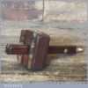 Vintage Rosewood And Brass Mortise Gauge - Fully Refurbished