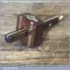 Vintage Rosewood And Brass Mortice Gauge - Fully Refurbished