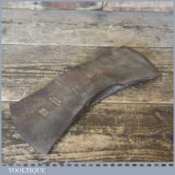 Vintage 3 ½ LBS Plumb Double Bit Axe Head From West Germany - Good Condition