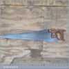 Vintage 26” Henry Disston Philadelphia USA Cross Cut Hand Saw 7 TPI - Sharpened