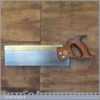 Vintage 12” Henry Disston Philadelphia USA Brass Back Saw 11 TPI - Sharpened