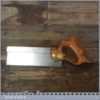 Vintage 8” Clegg Of Oxbridge Rd Steel Back Dovetail Saw 14 TPI - Sharpened