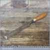 Vintage 1 ¼” Robert Sorby Kangaroo Bevel Edge Paring Chisel - Fully Refurbished